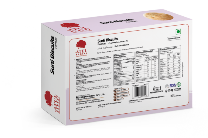 Surti Biscuit Farmas 200Gm - Image 2
