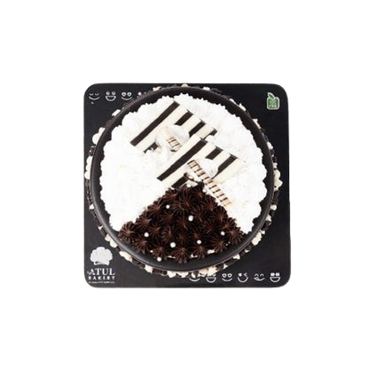 Mr. Black And White cake