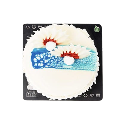 White Forest Cake