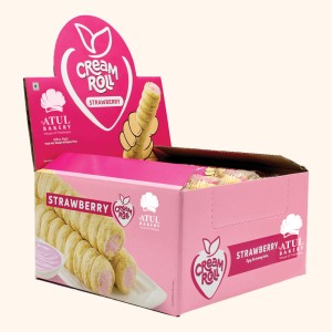 Strawbery Cream Roll 12pcs