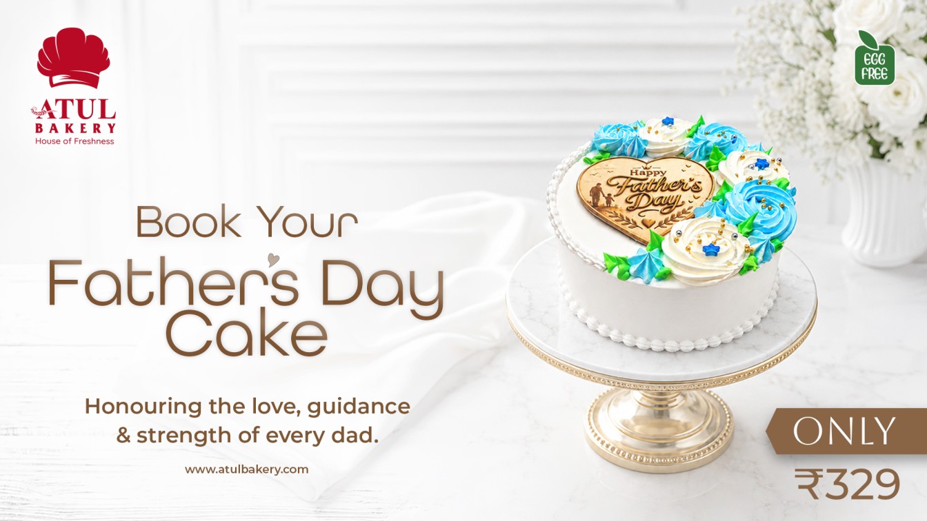 Father's Day cake -Atul Bakery